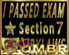QMBR I Passed Section 7