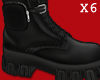 X6 . Nylon Boots