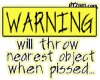 warning