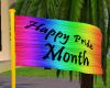 Happy Pride flag
