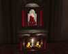 Winter Antique Fireplace