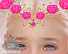 Kids Fairy Crown Fuchsia