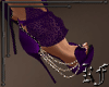 Purple Valerie Heels