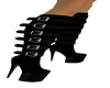 black strap boots