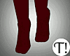 T! Cosy Wine Long Socks