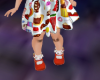 CANDY GIRL SHOES RED