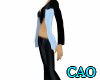 CAO Blackblu Satin Suit