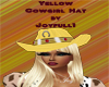 Yellow Cowgirl Hat