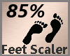 Feet Scaler 85% F