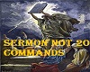 SERMONnot20Commands