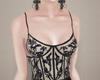 Embroidered bustier,RL.