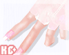 Ko ll Gloves Pink+Nails