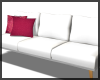 White & Pink Couch