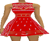 [C] bandana dress red 1