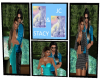 JC & STACY 4 PIC FRAME