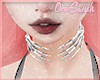 Skelly Chokers - White
