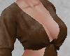 A~ Mocha Powder Blouse