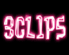 3CL1PS - Neon Sign