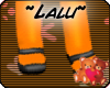 ~L~ Orange Balot Boots