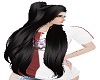 Cilla Long Hair Black