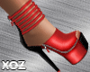 X| Strap Red Heels