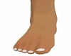 white toe nails 
