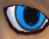 pretty blue eyes