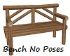 Bench No Poses Wedd
