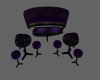 black/purple club set