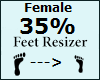 Feet Scaler 35%