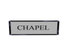 Chapel sign