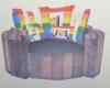 rainbow barl cuddle seat