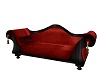 Red Velvet Sofa