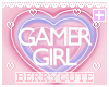 ♡ Gamer Girl Sign