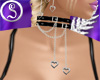 ⓈChained Hearts Collar