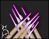 . ultra violet nails
