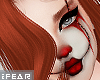 ♛Red Clown Makeup Zell