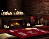 Christmas Fireplace Set