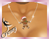 ¤C¤ Gingerbread Necklace