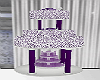 Purple Wedding cake 