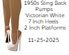 [BB] 1950s Sling Back Pu
