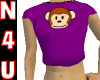 Monkey Shirt (Purple)