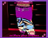 purple dragon angry pant