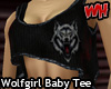 Wolfgirl Baby Tee Knit