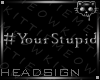 HeadSign Stupid 2a Ⓚ