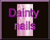 Mauve Dainty Nails