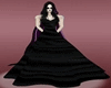 Black+Purple Witch Dress