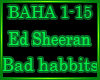 Ed Sheeran - Bad habbits