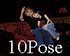10 pose couch