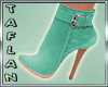 T* Cory Teal Boots